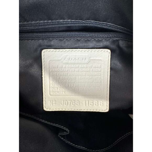 Coach Bleecker Vintage Y2K Denim Shoulder Bag - Picture 7 of 8